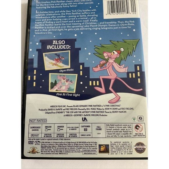The Pink Panther - A Pink Christmas - DVD By David H. DePatie Jr. - VERY GOOD - Picture 4 of 6